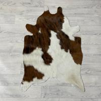Kleine koeienhuid bruin wit zwart (Normandiër) 90x60cm