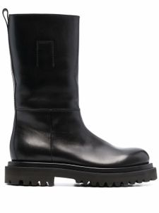 Officine Creative bottes Wisal en cuir - Noir