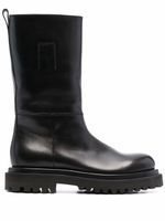 Officine Creative bottes Wisal en cuir - Noir