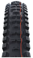 Schwalbe Vouwband Schwalbe Betty Super Gravity 29 x 2.40" / 62-622 mm zwart/bruin