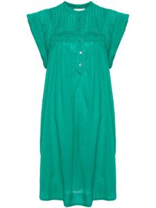 MARANT ÉTOILE robe courte Eda à plis - Vert