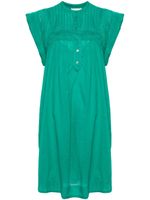 MARANT ÉTOILE robe courte Eda à plis - Vert