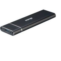 Akasa AK-ENU3M2-02 behuizing voor opslagstations M.2 SSD enclosure Zwart