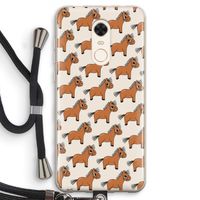 Pony: Xiaomi Redmi 5 Transparant Hoesje met koord