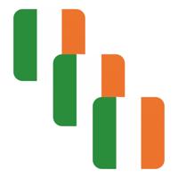 Bierviltjes Ierland - 45x stuks - vierkant - landenthema - 9 x 9 cm - onderzetter