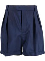 Bally short à design plissé - Bleu