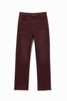 Straight fit enkellange broek - BLUE - 36 - thumbnail