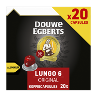Douwe Egberts Lungo Original - 20 koffiecups