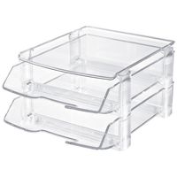 HAN 1042-23 WAVE EXCLUSIV Brievenbakje DIN A4, DIN C4 Transparant 2 stuk(s)