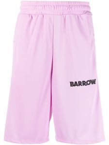 BARROW short à logo imprimé - Violet