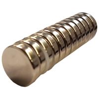 5 Schijfmagneten 20 mm diameter, 5 mm hoogte