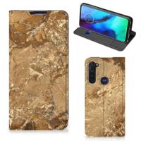 Motorola Moto G Pro | Standcase | Marmer Creme
