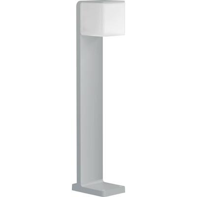 Steinel 055486 LED AUSSENLEUCHTE GL 80 SC SI LED-buitenlamp met bewegingsmelder (wand) LED Zonder 9.1 W Zilver