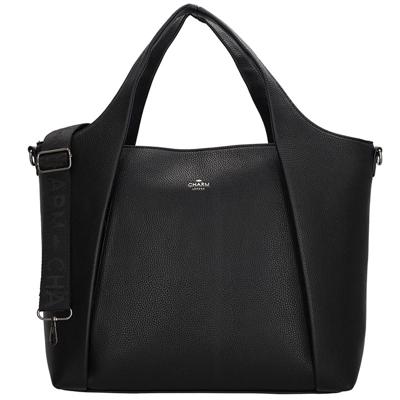 Charm London Laptoptas 15.6&apos;&apos; Mulberry Street Zwart