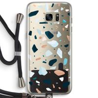 Terrazzo N°13: Samsung Galaxy S7 Edge Transparant Hoesje met koord