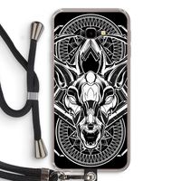 Oh Deer: Samsung Galaxy J4 Plus Transparant Hoesje met koord