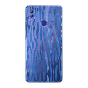 Blauwe nerven: Honor Note 10 Transparant Hoesje