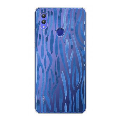Blauwe nerven: Honor Note 10 Transparant Hoesje