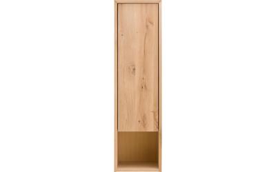 Goossens Hangelement Luuk, 1 deur, 1 open vak 120 cm hoog