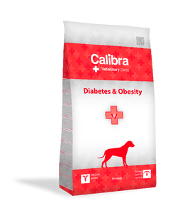 Calibra Veterinary Diets Dog Diabetes & Obesity hondenvoer 12kg