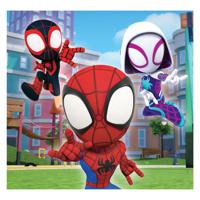Clementoni legpuzzel super color vierkant marvel spidey and his friends, 3x48st. Clementoni legpuzzel super color vierkant marvel spidey and his friends, 3x48st.