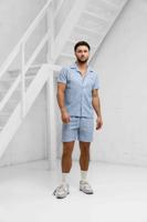 Project X Paris Décontractéé En Maille Zomerset Heren Blauw - Maat L - Kleur: Blauw | Soccerfanshop Project X Paris Décontractéé En Maille Zomerset Heren Blauw - Maat L - Kleur: Blauw | Soccerfanshop