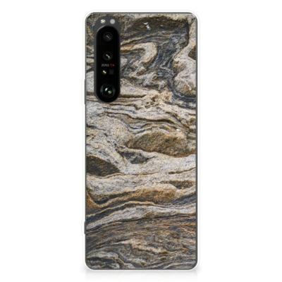 Sony Xperia 1 III | TPU | Siliconen hoesje | Steen