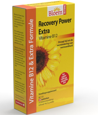 Bloem Recovery Power Extra Vitamine B12 30Tabletten