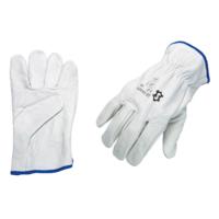 Sacobel chauffeurshandschoenen - 4121-10 - maat 10 - naturel - rundsnerfleer