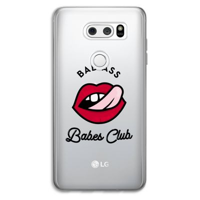 Badass Babes Club: LG V30 Transparant Hoesje