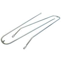 Hzb Spatbordstang set chroom 28 inch / 622 frame bestiging