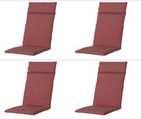 Kussen hoog 50x120 universeel outdoor Manchester rood (4 stuks) Madison - Madison