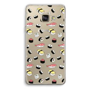 Sushi time: Samsung Galaxy A3 (2016) Transparant Hoesje