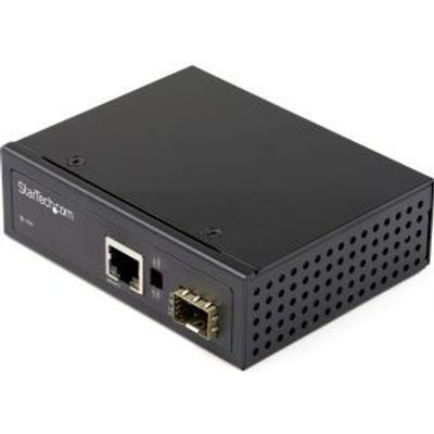 StarTech.com IMC1GSFP netwerk media converter 1000 Mbit/s Multimode, Single-mode Zwart