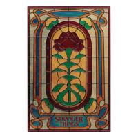 Stranger Things Resin Plaque Creel House Stained Glass Window