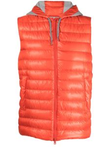 Herno gilet matelassé à capuche - Orange