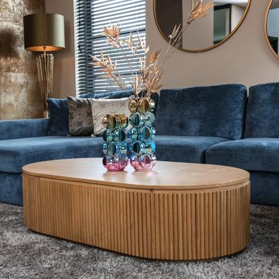 Richmond Ovale Salontafel 'Belfort' Eikenhout, 140cm