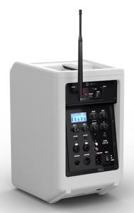 LD Systems LDANNY8HHDB8W omroepinstallatie Vrijstaand PA-geluidssysteem 80 W Wit