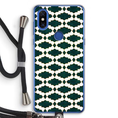 Moroccan tiles: Xiaomi Mi Mix 3 Transparant Hoesje met koord