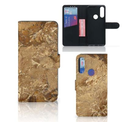 Alcatel 1S 2020 | Bookcase | Marmer Creme