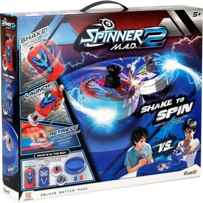 Partyspel - SILVERLIT - SPINNER MAD 2 - 2 tollen - 1 arena - vanaf 5 jaar