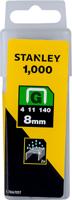Stanley nietjes 8 mm type G 1000 stuks