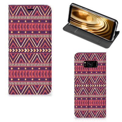 Samsung Galaxy S8 | Hoesje met Magneet | Aztec Paars