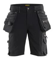 Blåkläder Short 4-weg stretch X1900 19881644 | Zwart | Maat 60 - 7330509697788