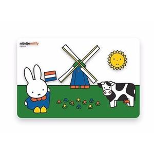 Placemats Nijntje in het weiland - 44 x 29 cm - Ontbijt diner en knutselen onderleggers