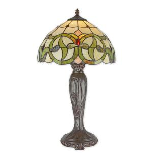 A TIFFANY STYLE TABLE LAMP