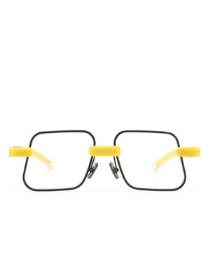 VAVA Eyewear x Suzanne Ciani lunettes de vue à monture carrée - Jaune