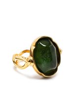 Goossens bague Cabochons à design ovale - Or
