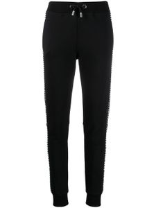 Philipp Plein pantalon de jogging à ornements en cristal - Noir