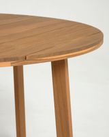 Kave Home Kave Home Tuinmeubel Dafne, Dafna outdoor ronde tafel gemaakt van massief acaciahout Ø 120 cm fsc 100% - thumbnail